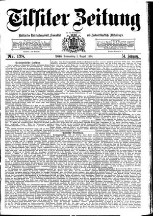 Tilsiter Zeitung vom 02.08.1894