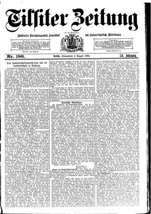 Tilsiter Zeitung vom 04.08.1894
