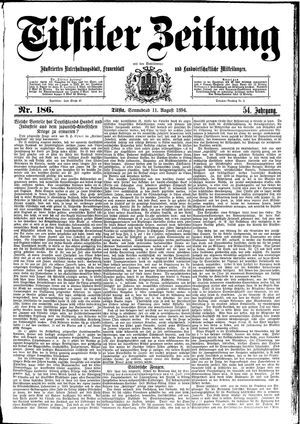 Tilsiter Zeitung vom 11.08.1894