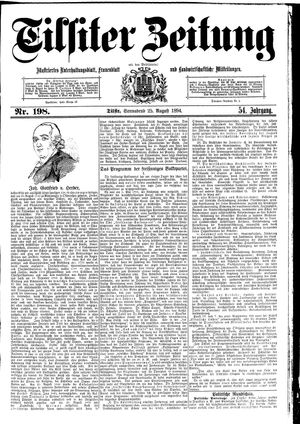 Tilsiter Zeitung vom 25.08.1894