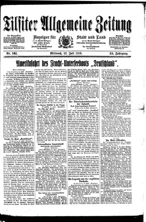 Tilsiter allgemeine Zeitung vom 12.07.1916