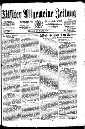 Tilsiter allgemeine Zeitung vom 23.08.1916