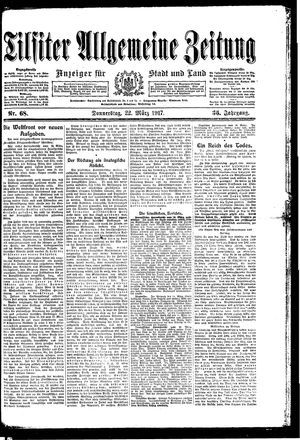 Tilsiter allgemeine Zeitung vom 22.03.1917