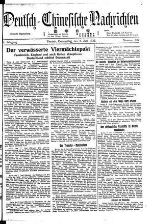 Deutsch-chinesische Nachrichten vom 08.06.1933