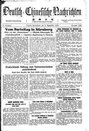 Deutsch-chinesische Nachrichten vom 08.09.1934