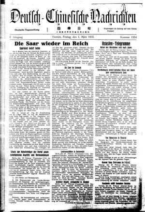 Deutsch-chinesische Nachrichten vom 01.03.1935