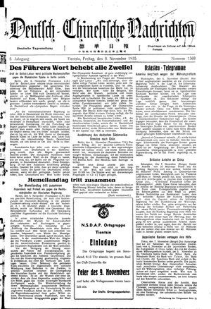 Deutsch-chinesische Nachrichten vom 08.11.1935
