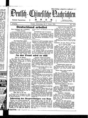 Deutsch-chinesische Nachrichten vom 09.01.1936