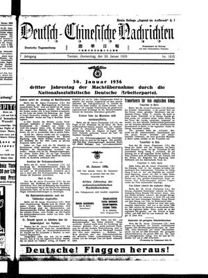 Deutsch-chinesische Nachrichten vom 30.01.1936