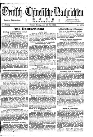 Deutsch-chinesische Nachrichten vom 10.07.1936