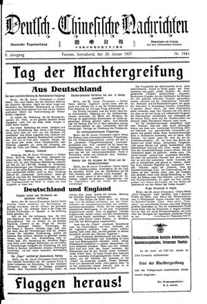 Deutsch-chinesische Nachrichten vom 30.01.1937