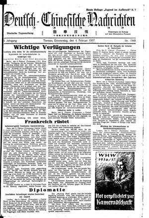 Deutsch-chinesische Nachrichten vom 04.02.1937