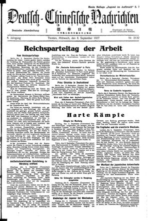 Deutsch-chinesische Nachrichten vom 08.09.1937