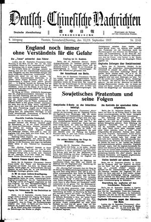 Deutsch-chinesische Nachrichten vom 18.09.1937