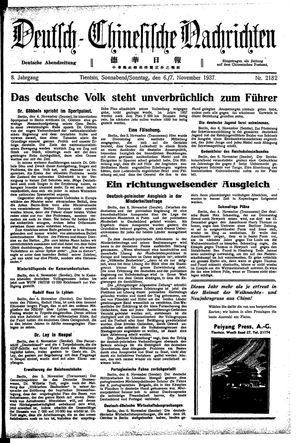 Deutsch-chinesische Nachrichten vom 06.11.1937