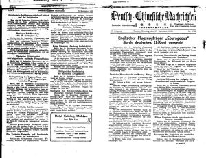 Deutsch-chinesische Nachrichten vom 19.09.1939