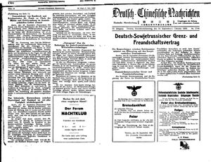 Deutsch-chinesische Nachrichten vom 30.09.1939