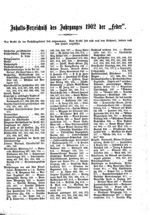 Die Feder vom 15.12.1902