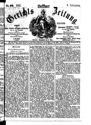 Berliner Gerichts-Zeitung on May 2, 1857