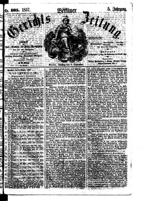 Berliner Gerichts-Zeitung vom 08.09.1857