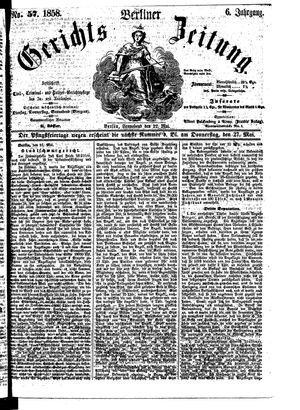 Berliner Gerichts-Zeitung vom 22.05.1858