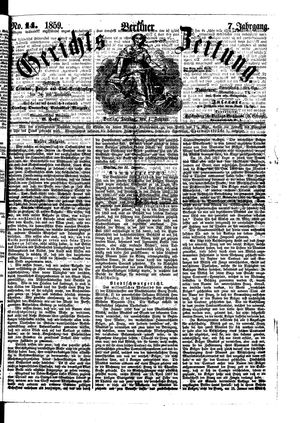 Berliner Gerichts-Zeitung on Feb 1, 1859