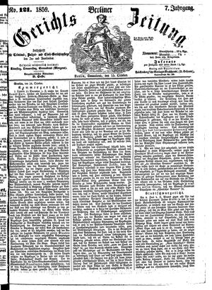 Berliner Gerichts-Zeitung on Oct 15, 1859