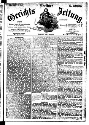 Berliner Gerichts-Zeitung on Nov 5, 1864