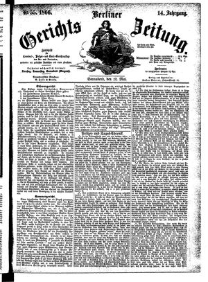 Berliner Gerichts-Zeitung on May 12, 1866