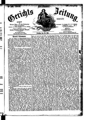 Berliner Gerichts-Zeitung vom 23.05.1871