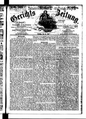 Berliner Gerichts-Zeitung vom 11.07.1871