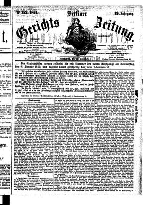 Berliner Gerichts-Zeitung vom 30.12.1871