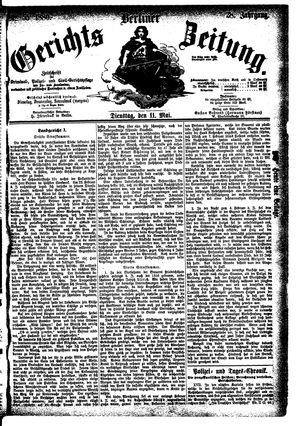 Berliner Gerichts-Zeitung vom 11.05.1880