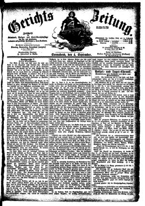Berliner Gerichts-Zeitung vom 04.09.1880