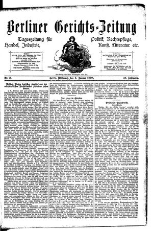Berliner Gerichts-Zeitung vom 05.01.1898