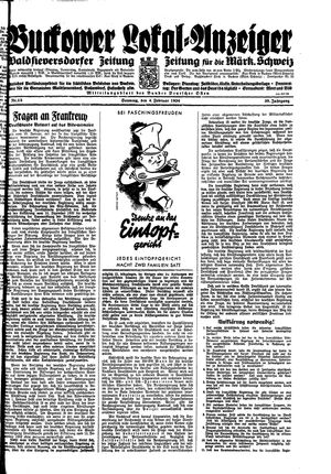 Buckower Lokal-Anzeiger vom 04.02.1934