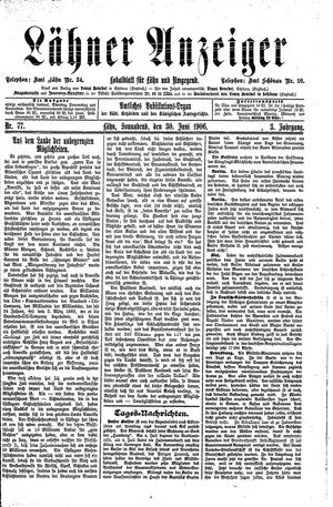 Lähner Anzeiger on Jun 30, 1906