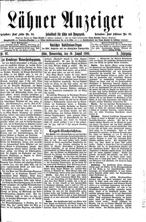 Lähner Anzeiger on Aug 16, 1906