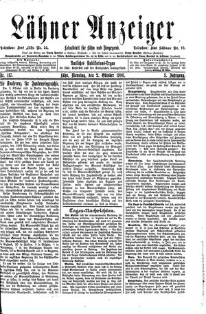 Lähner Anzeiger on Oct 2, 1906