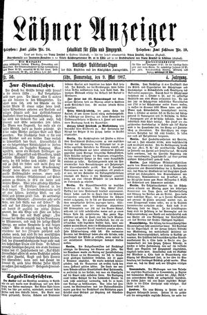 Lähner Anzeiger on May 9, 1907
