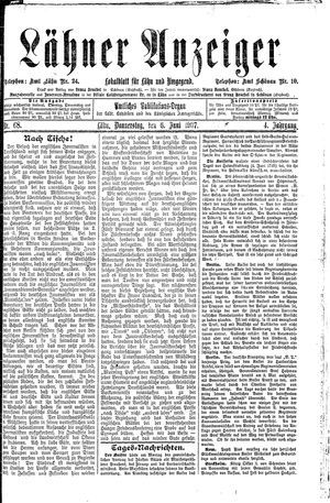 Lähner Anzeiger on Jun 6, 1907