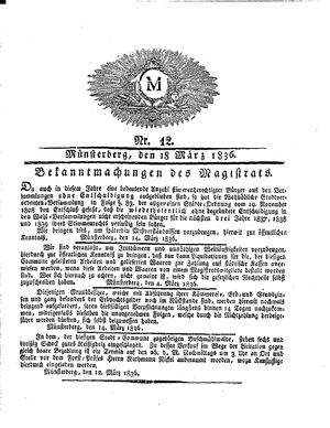 M vom 18.03.1836