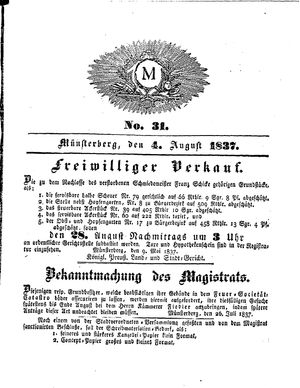 M vom 04.08.1837