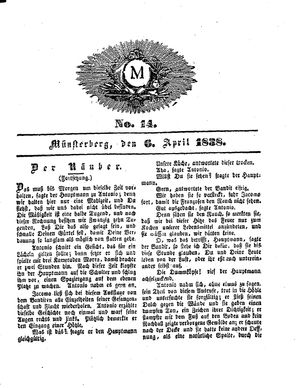 M on Apr 6, 1838