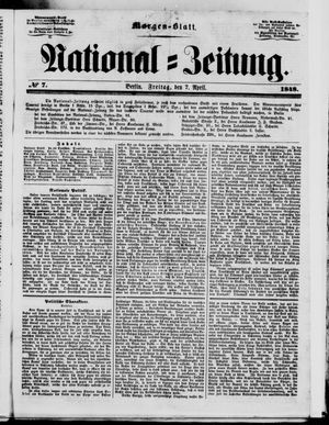 Nationalzeitung on Apr 7, 1848