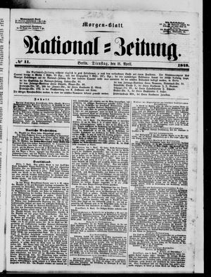 National-Zeitung vom 11.04.1848