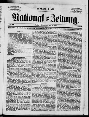 National-Zeitung on May 3, 1848