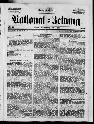 Nationalzeitung on May 4, 1848
