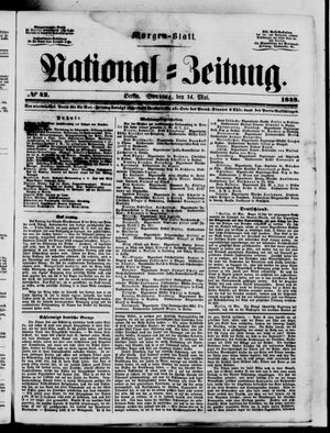 Nationalzeitung on May 14, 1848
