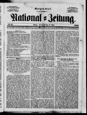 Nationalzeitung on May 19, 1848
